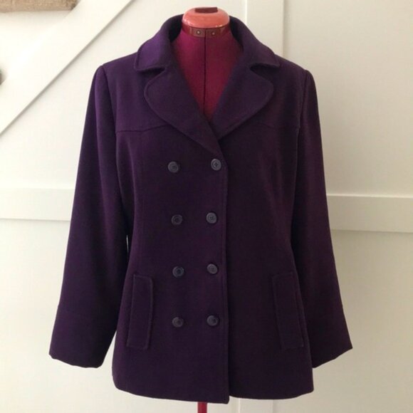 Jackets & Blazers - Levis Pea Coat Size L